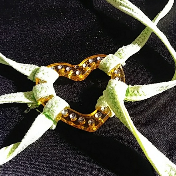 Spicyspot 1 Pc Bathing Suit Lime Green. OSFM - Picture 6 of 8